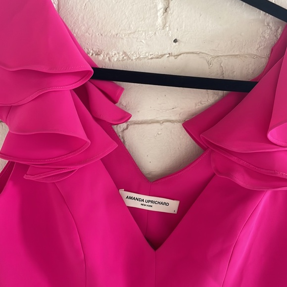 Amanda Uprichard Pink Mini Dress - Picture 2 of 4